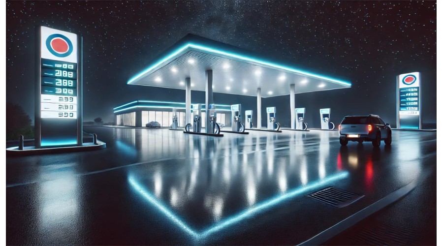 Инновационный светильник для заправочных станций ARS AZS 100S